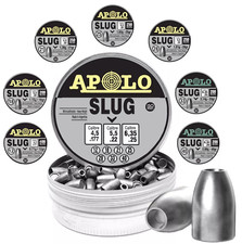 Apolo Slug Air Gun Pellets Heavy Hollowpoint Slug Rifle Pellets .177 | .22 | .25