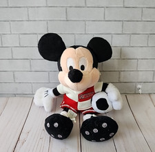 Disney World Mickey Mouse Bean Bag Plush Soccer Stuffed Animal Toy Disney Parks