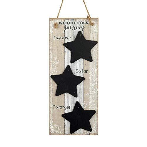 Heaven Sends Chalkboard Sign Countdown - Weight Loss Journey