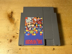 Dr. Mario ORIGINAL Nintendo NES Game Tested + Working & Authentic!