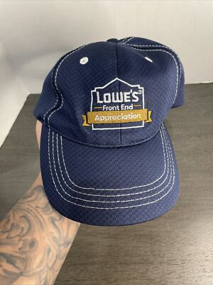 #ad Lowes Front End Appreciation Blue Adjustable Trucker Baseball Ball Cap Hat $9.99