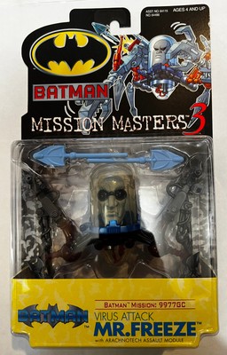 Batman Mission Masters 3 VIRUS ATTACK MR. FREEZE Hasbro 2000 NIB