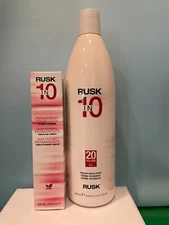 Rusk 10 in Minute Permanent Cream Color 3.4oz (Choose Color) New & Authentic