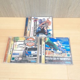 Sega Saturn console Boxed 5 games & 2 controllers Japan 1 million units Campain