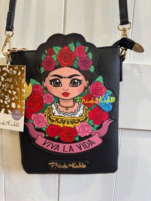 Frida Kahlo Crossbody '' Viva La Vida''