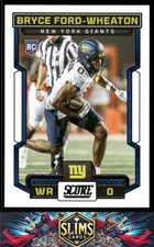 2023 Score New York Giants Bryce Ford-Wheaton #365
