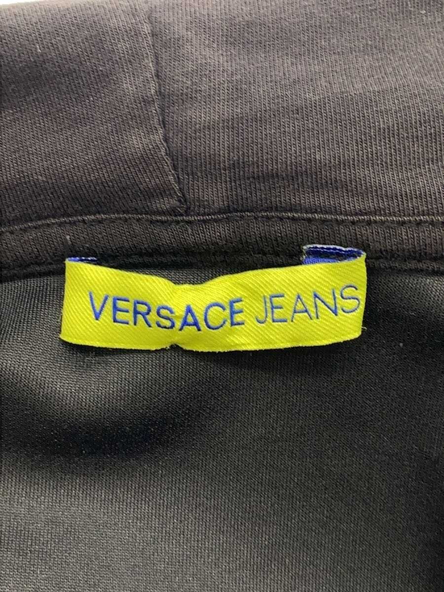 VERSACE Hoodie Cotton Black All-Over Print thumbnail 3