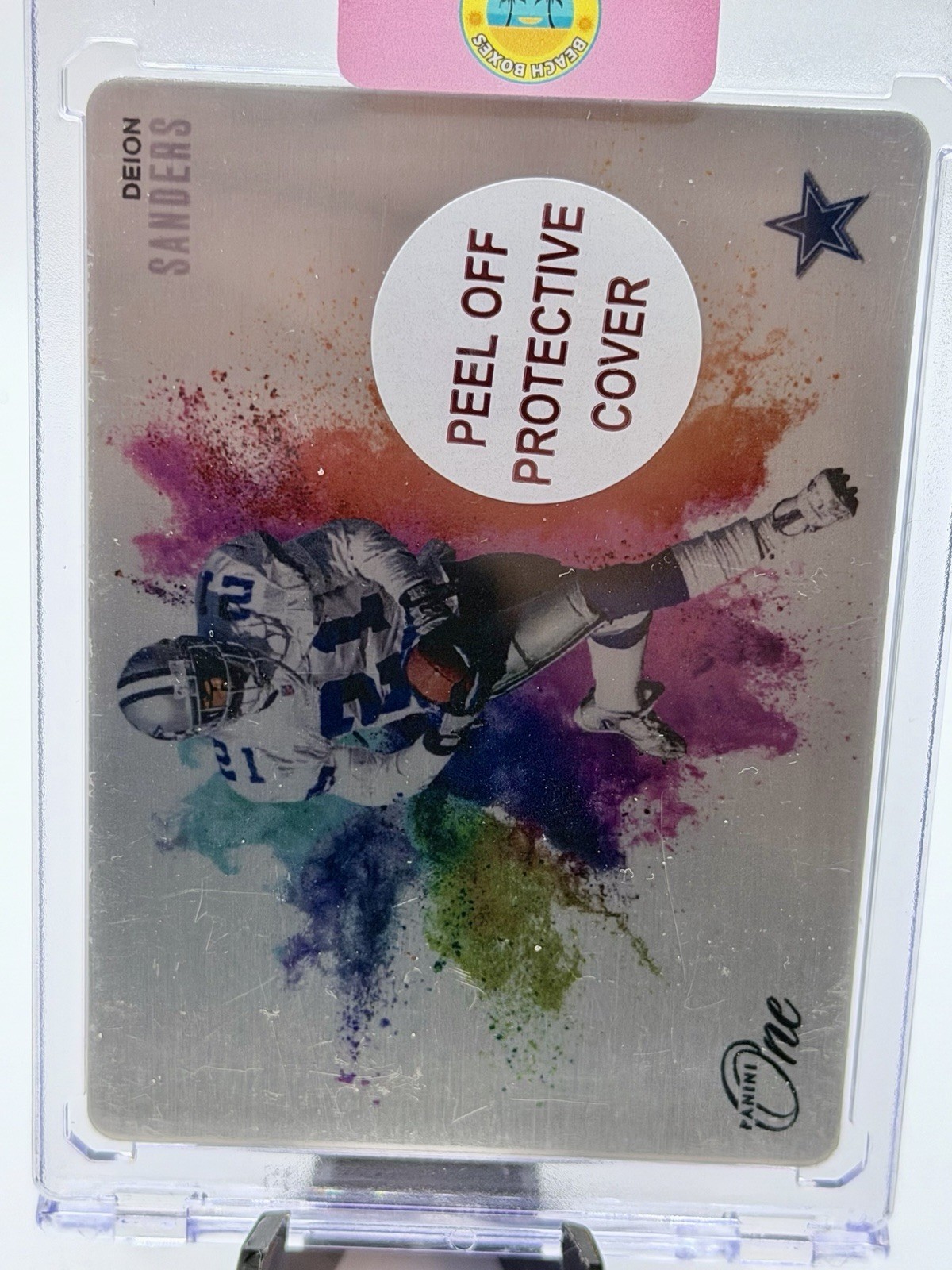 Sports Card Singles 2024 Panini One Deion Sanders Color Blast
