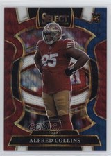 2025 Panini Select Concourse Tri-Color Prizm /399 Alfred Collins #17 v1x