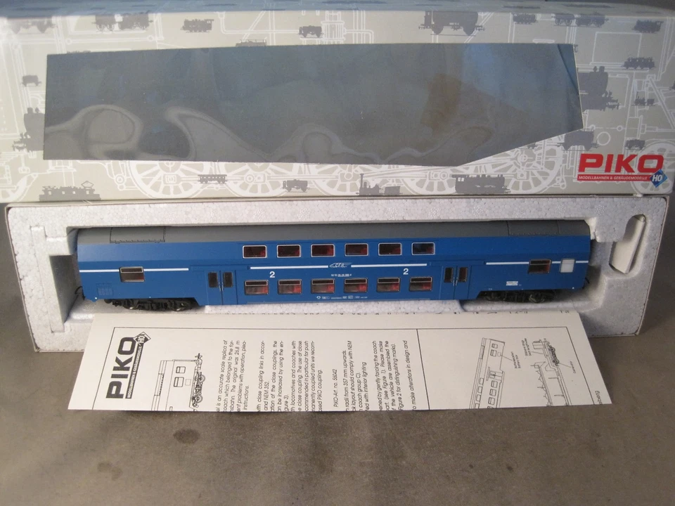 Piko 53132 Dosto CFR Sitzwagen mit KKKulisse mit der OVP nicht gefahren