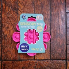 Fidgetz Just Play Pop Em's Fidget Toy Pop It Heart, Red