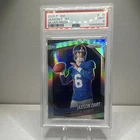 Panini 2025 Prizm Rookie Variation Jaxson Dart Giants #430 Silver Prizm PSA 9