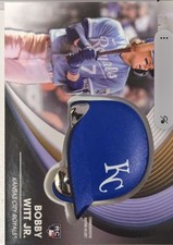 BH-BW Bobby Witt Jr. 2022 Topps Update Commemorative Batting Helmet