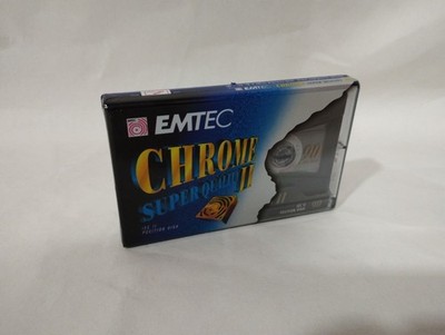 Emtec Chrome Super Quality II 90 IEC II Position High, Cassette, OVP,