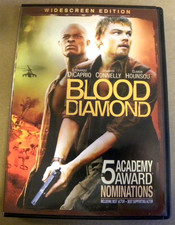 Warner 2007 Leonardo DiCaprio Jennifer Connelly BLOOD DIAMOND DVD qq
