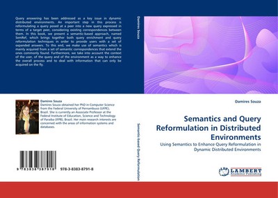 Damires Souza | Semantics and Query Reformulation in Distributed Environments