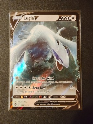 Lugia V 138/195 Silver Tempest Sword & Shield Pokemon TCG NM Card | eBay