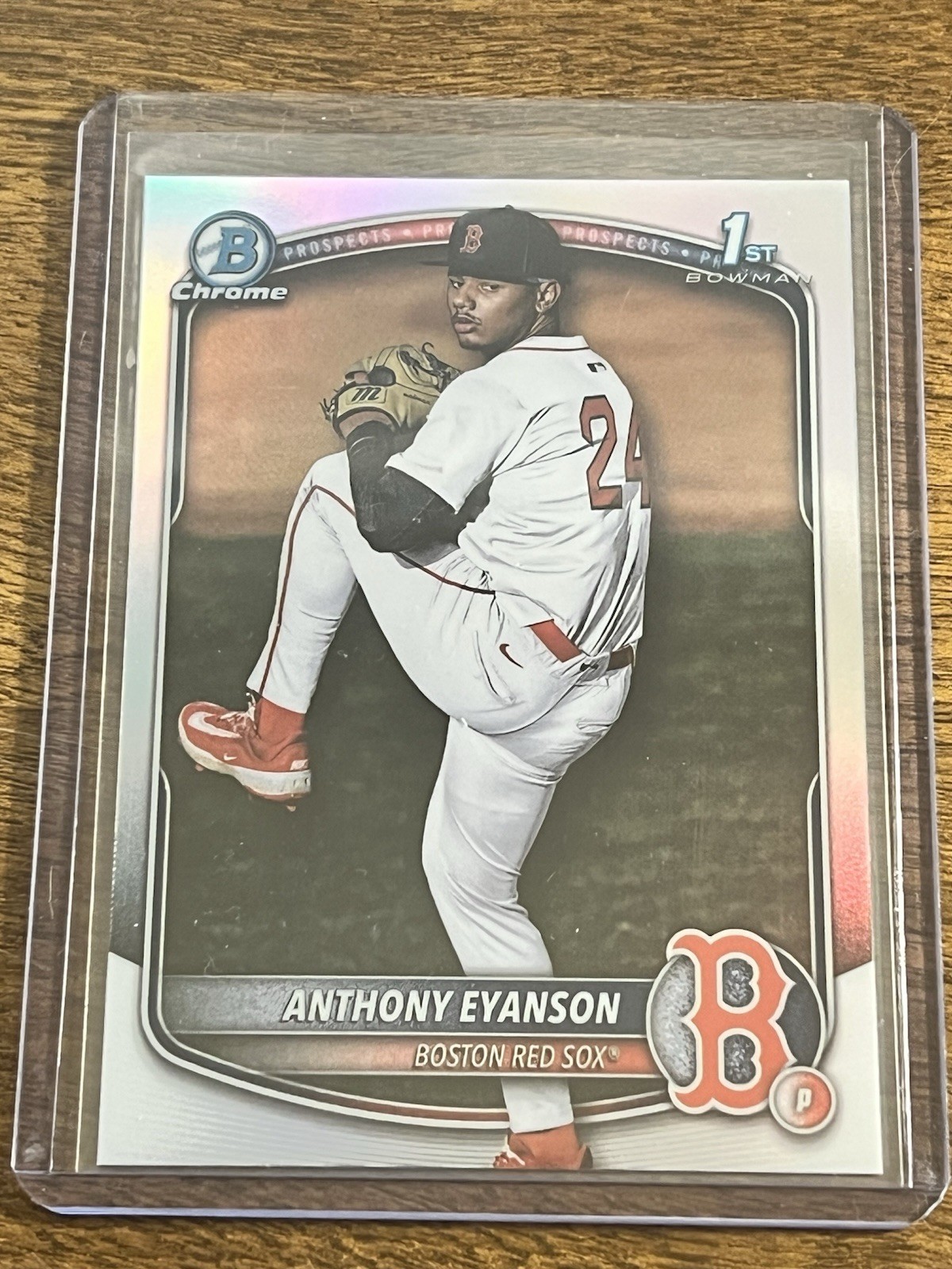 2025 Bowman Draft Anthony Eyanson Chrome Refractor #BDC-116 1st Prospect Boston