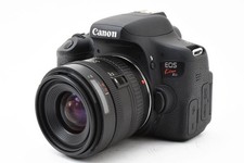 Canon Kiss X8i DSLR Camera with 35-70mm Zoom Lens, Wi-Fi, 24.2MP, Used