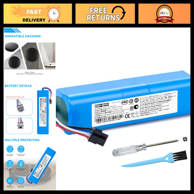 High-Capacity 6800mAh Replacement Battery for Xiaomi Mijia Robot Vacuum Cleaner
