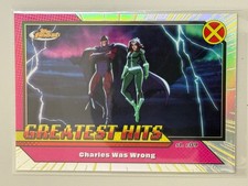 Charles Was Wrong Refractor Greatest Hits Topps Finest X-Men 97 2025 #GH-17