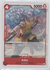 2023 One Piece Card Game: Pillars of Strength OP03 Pre-Release Adio #OP03-002
