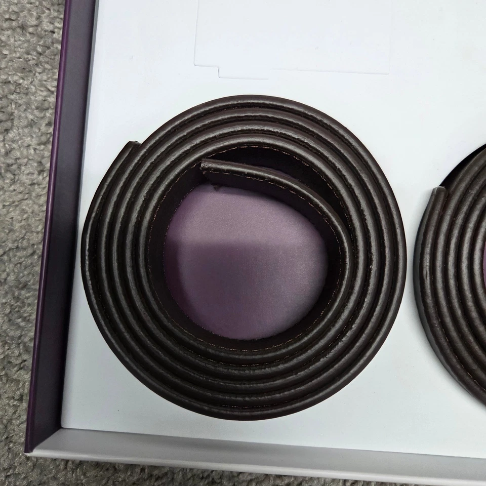 Juego de regalo de cinturón y hebilla ANSON (3 correas + 2 hebillas) trinquete ajustable para hombre Foto 4 de 4