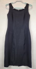 Spiegel Women's Little Black Dress Sleeveless Sheath Dress Size 8