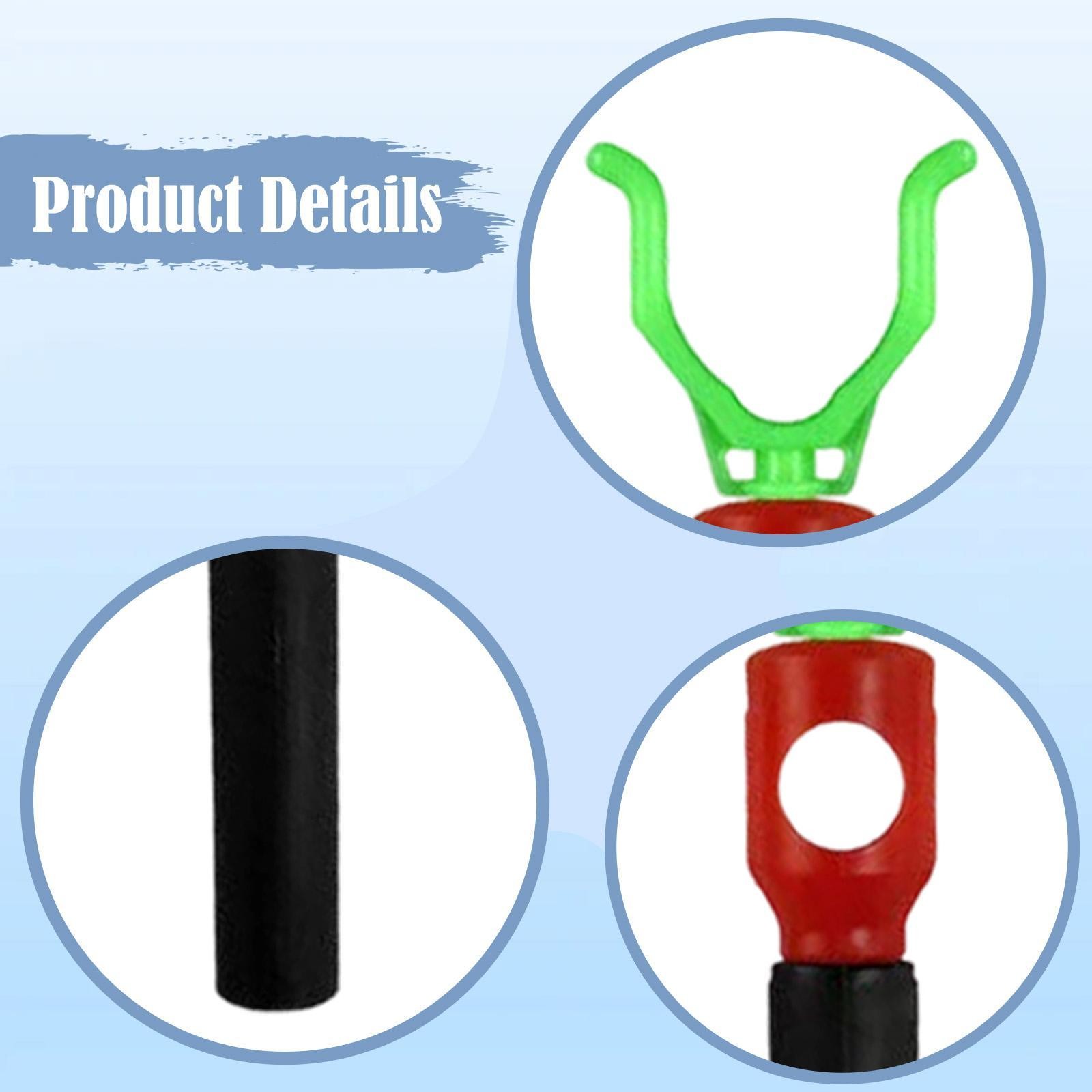 4Pcs Ice Spiral Drill Tent Stakes Equipment Rod Holder Hiking Winter Fishing