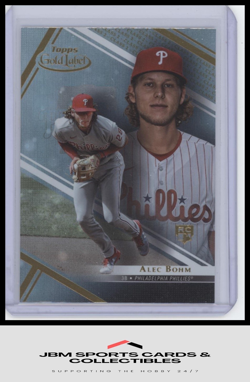 2021 Topps Gold Label #87 Alec Bohm Class 2