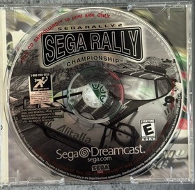 Sega Rally 2 Sega Rally Championship Sega Dreamcast CIB with Manual VG - Tested