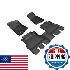 3d Maxpider Custom Fit Kagu Floor Mat Black Compatible Jeep Wrangler Unlimited
