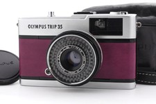 Olympus TRIP 35 Custom Wine Red CLA'd/Near MINT Vintage Film Camera sn978552