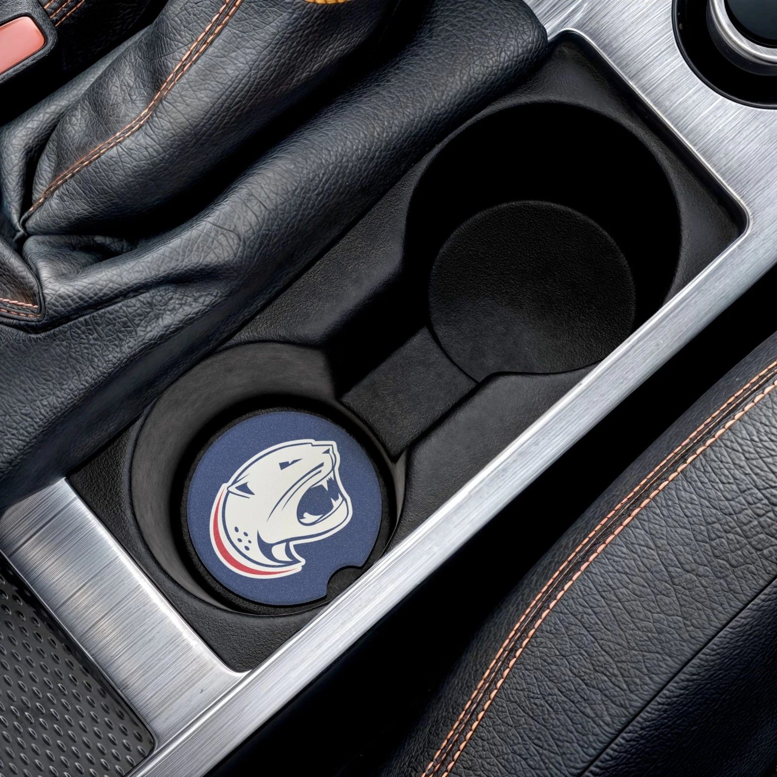 South Albm Jaguars Soapstone Car Coaster – NCAA Cup Holder Insert