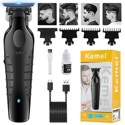 KEMEI 2299 Trimmer, Professionelle Haarschneidemaschine für Männer, Schwarz 
