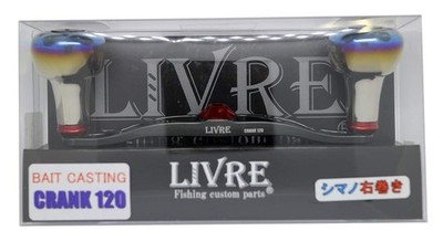 LIVRE Reel 2657 Full Comp Crank 120 EF30 Right Shimano GMR
