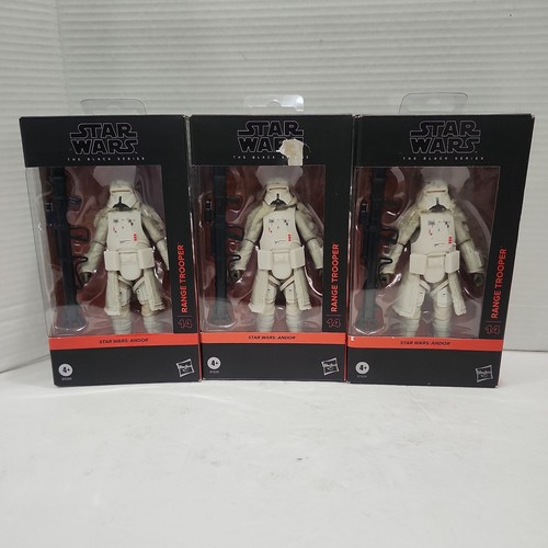 Star Wars The Black Series Andor Range Trooper figure costruttore esercito lotto di 3 - Foto 1 di 6