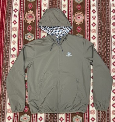 Aquascutum Active Hooded Reversible Sailor Jacket - Army Green 2 in 1