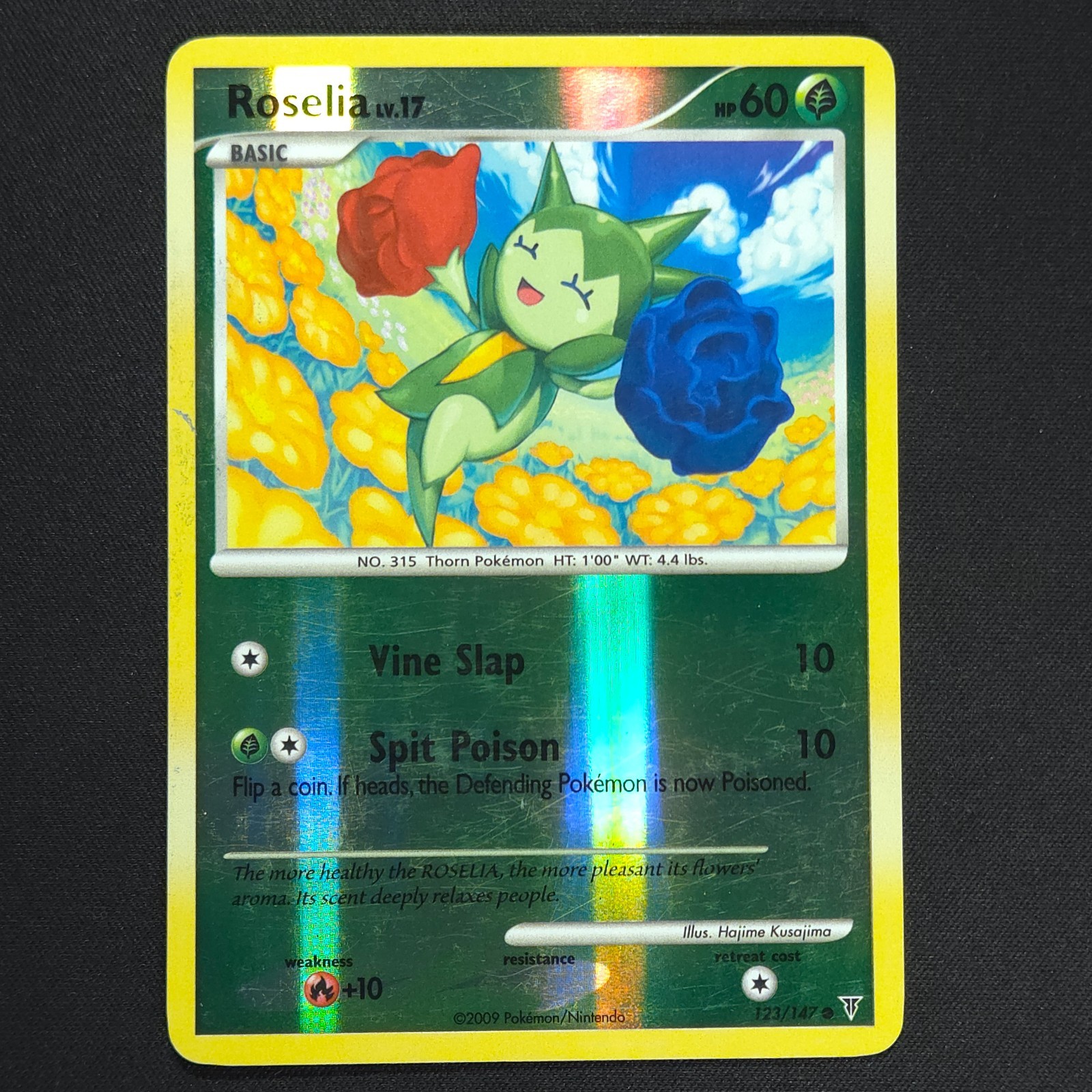 Roselia 123/147 Holo - Supreme Victors - Pokemon Card