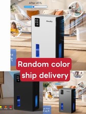 NineSky CT2 Dehumidifier 95oz Tank 1000 Sq Ft...