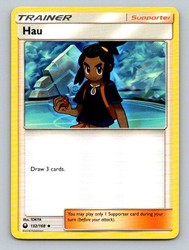 Hau 132/168 Celestial Storm Uncommon Trainer Supporter