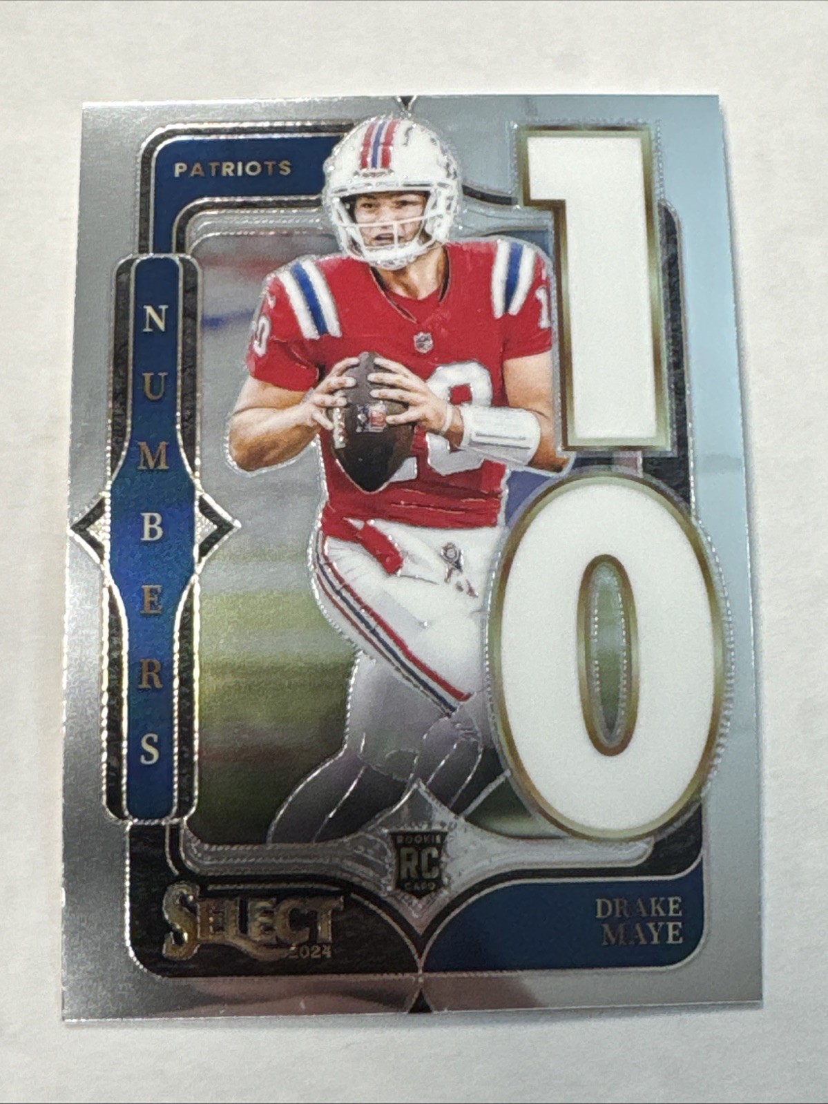 2024 Panini Select - Select Numbers Drake Maye #20 (RC)