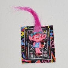 DreamWorks Trolls World Tour Poppy Mini Figure Pink Hair New F09110