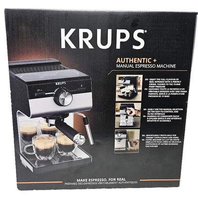 Krups XP38EU0 Authentic Manual Espresso Machine New Sealed