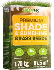 Grassias Shade & Sunshine Grass Seed 1.7kg – Premium Lawn Seed for Shady Areas 15.12 per kilo