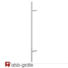 Hoppe Haustürgriff E5012 Edelstahl matt Durchmesser 30 mm 1400 Lochabstand 1000