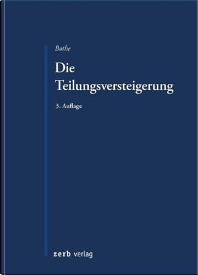 Die Teilungsversteigerung Peter Bothe