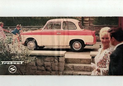 Promotional Brochure Trabant 1962
