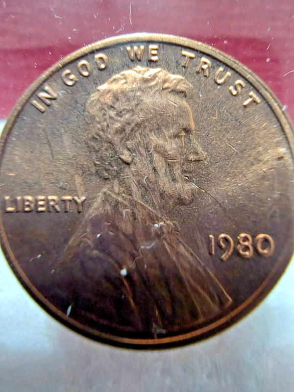 1980 Memorial 1C Cent Penny - BU/Brilliant Uncirculated