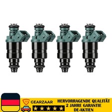 4x Einspritzventil Einspritzdüse Injektor Für VW Bora 1J2 Schwarz 2 Pin